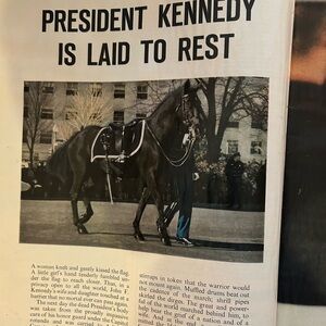 LIFE Magazine Vol 55, No. 23. Dec 6 1963 President Kennedy Assassination